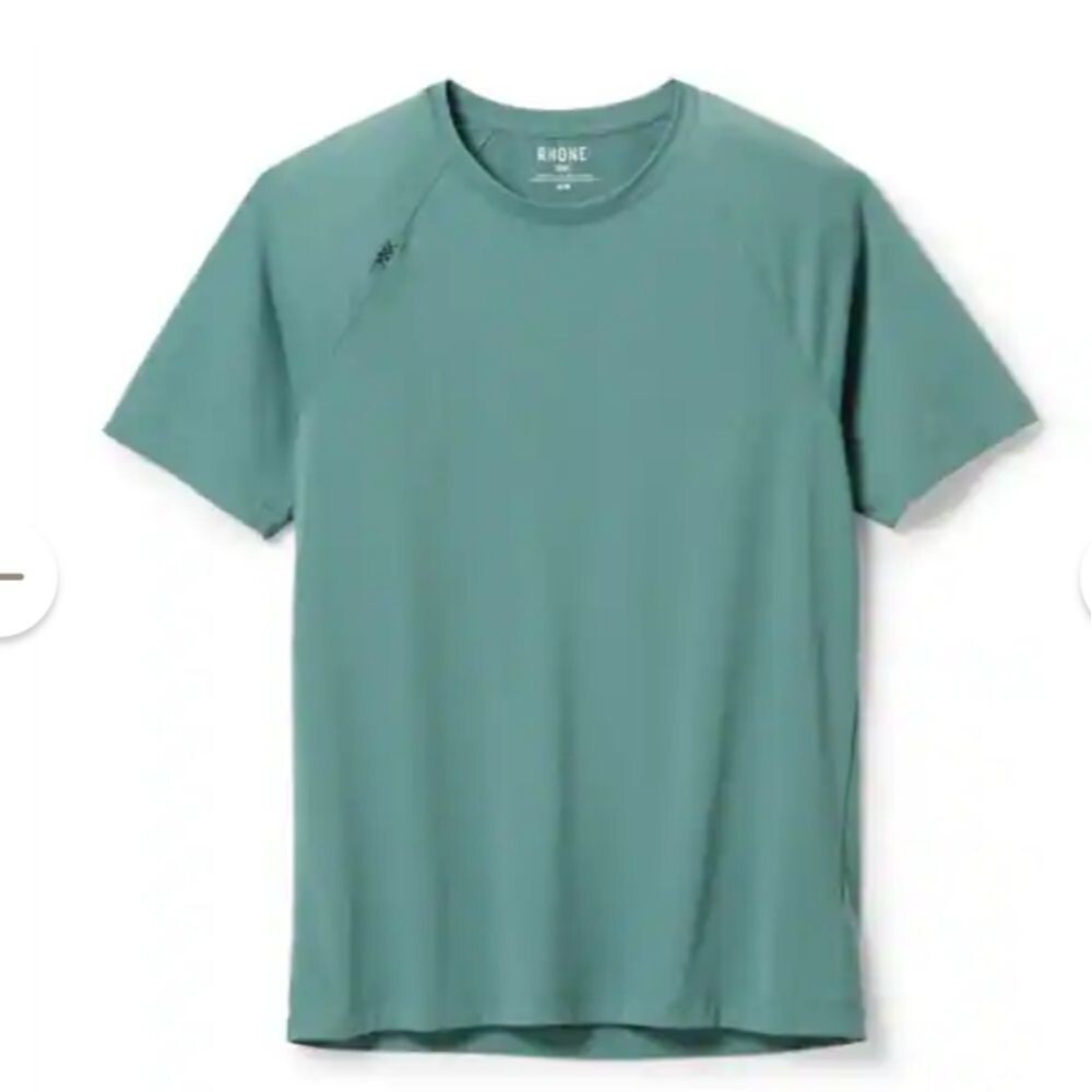 Rhone Men's Tidal Green Reign T-Shirt S Small